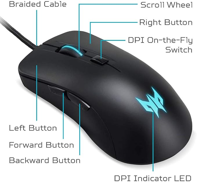 Picture of Souris Gamer Acer Predator Cestus 310 